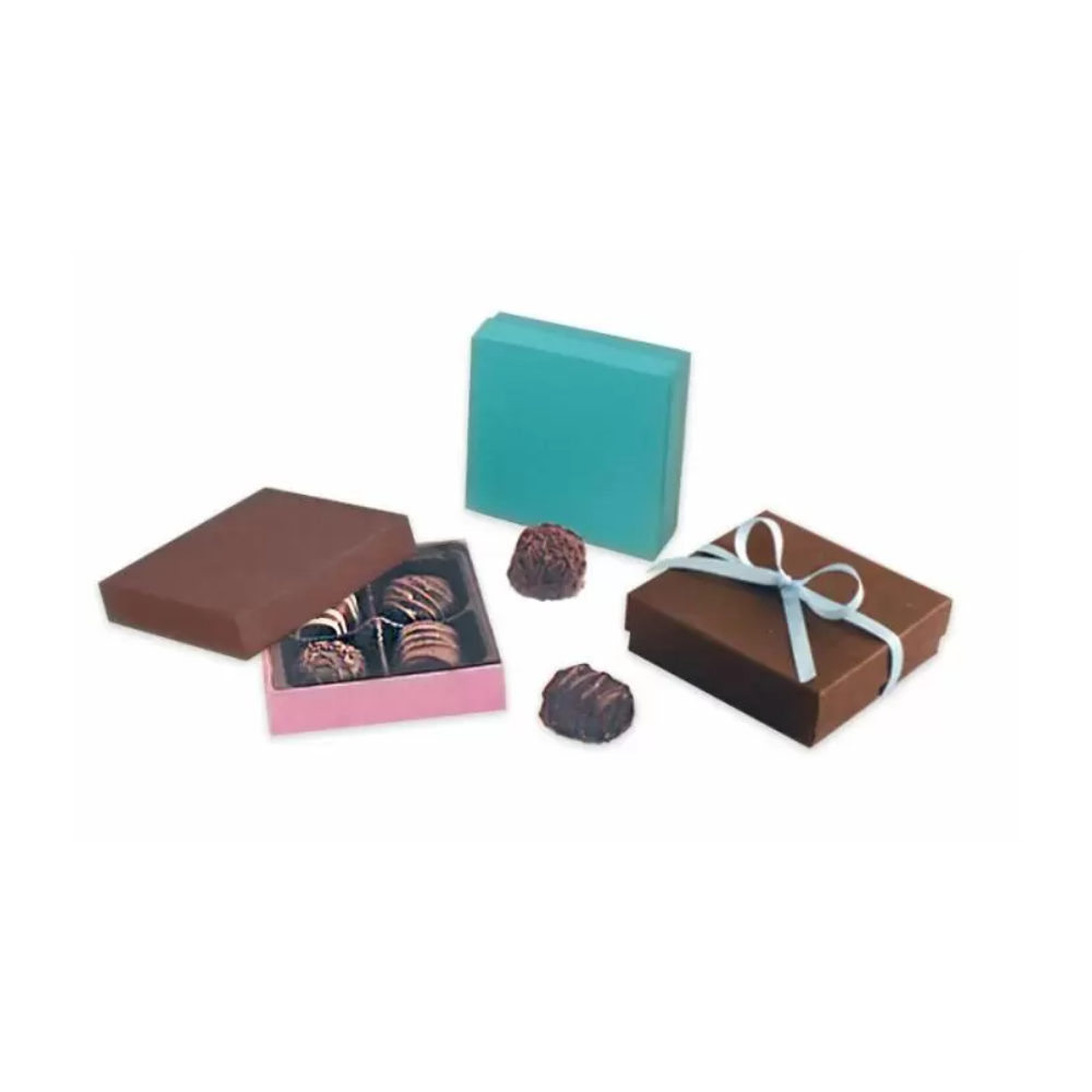 Rigid 4 Piece Truffle Boxes