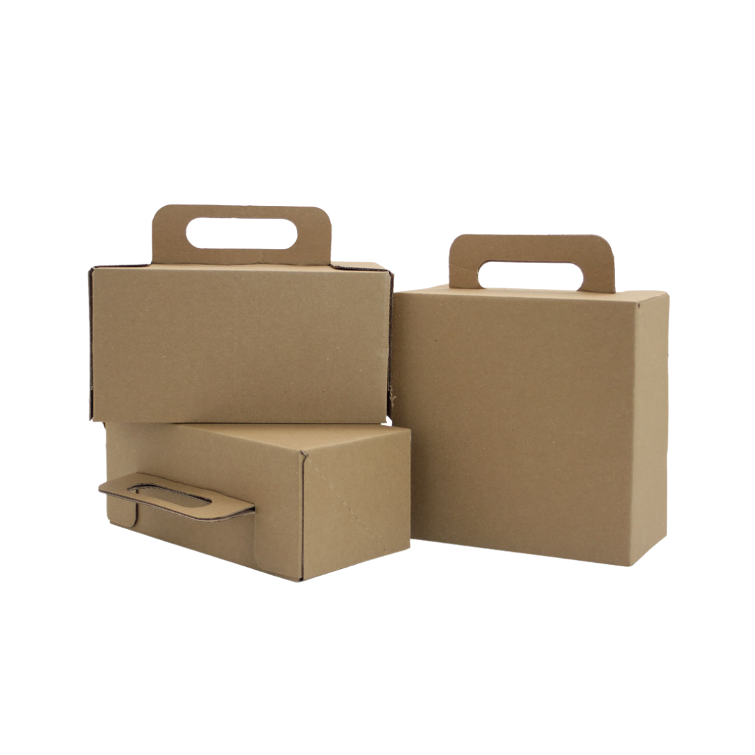 Cardboard Box With Handle
