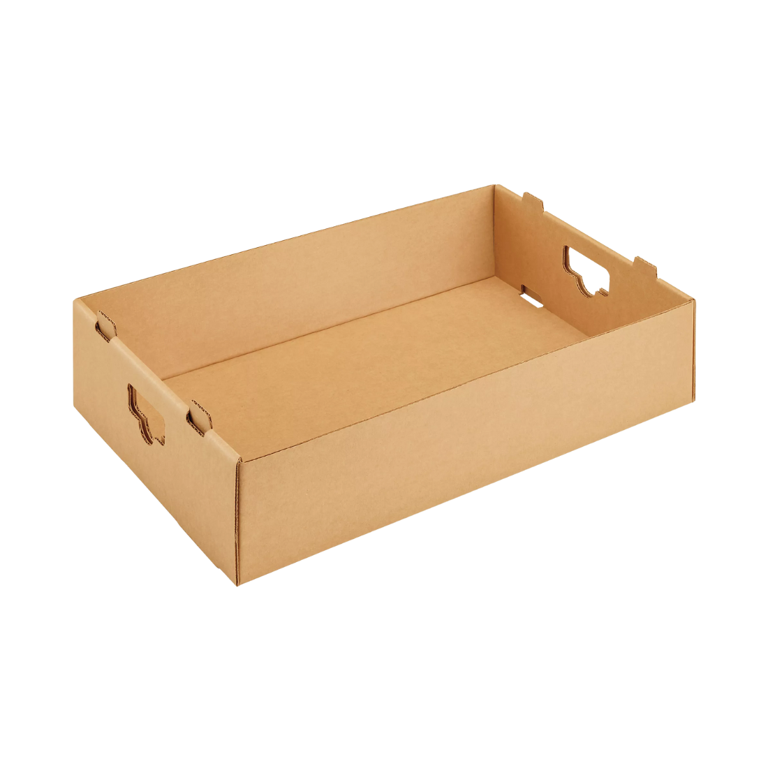 Rectangular Corrugated Tote Tray