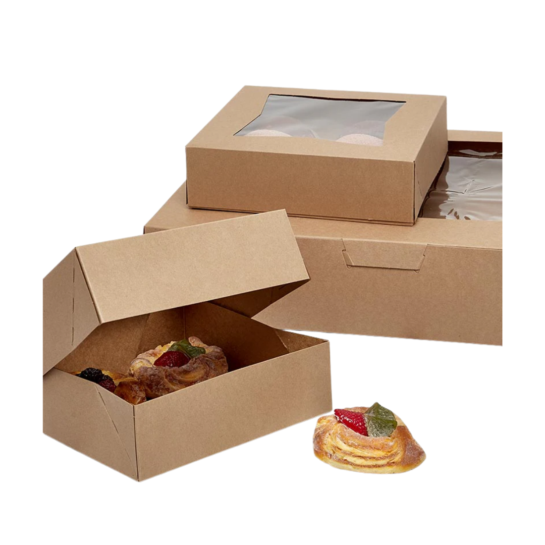 Premium Kraft Automatic Cake Boxes
