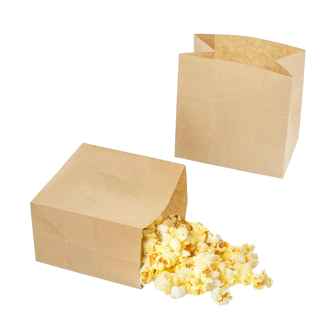 Greaseproof Small Brown Kraft Paper Bags