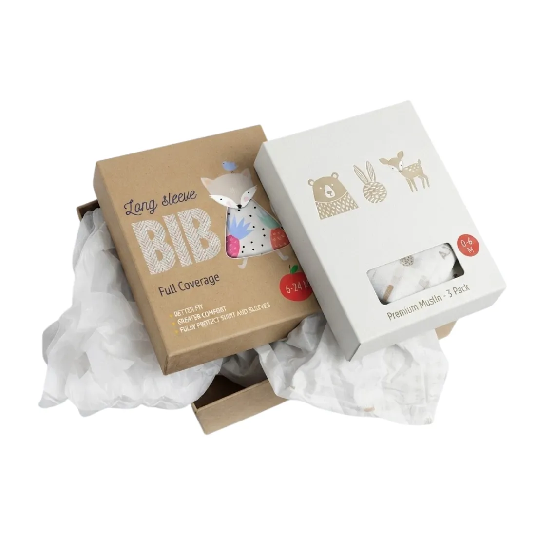 Baby Bibs Packaging Boxes