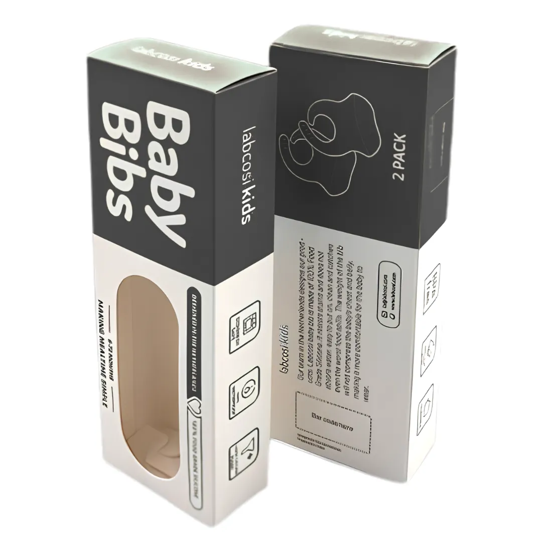 Baby Bibs Packaging Boxes