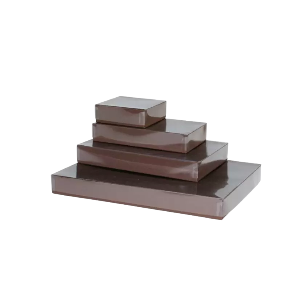 Cocoa - Clear Lid Rigid Candy Boxes