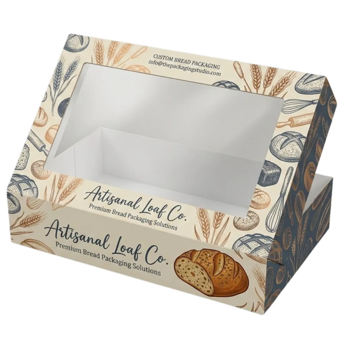 Custom Bread Loaf Boxes