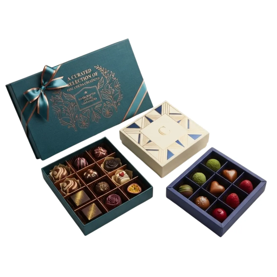 Custom Chocolate Gift Boxes