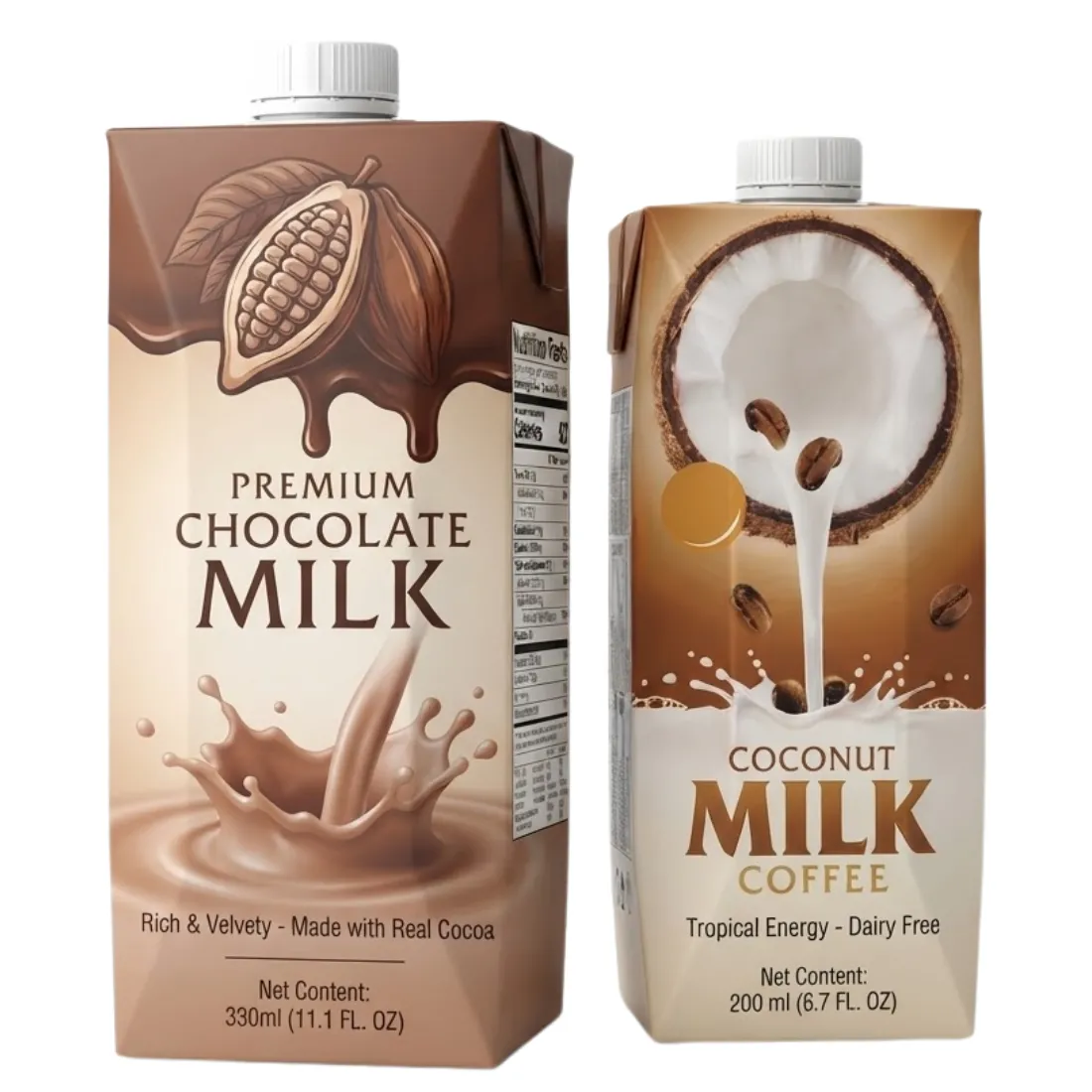 Custom Chocolate Milk Packaging Boxes