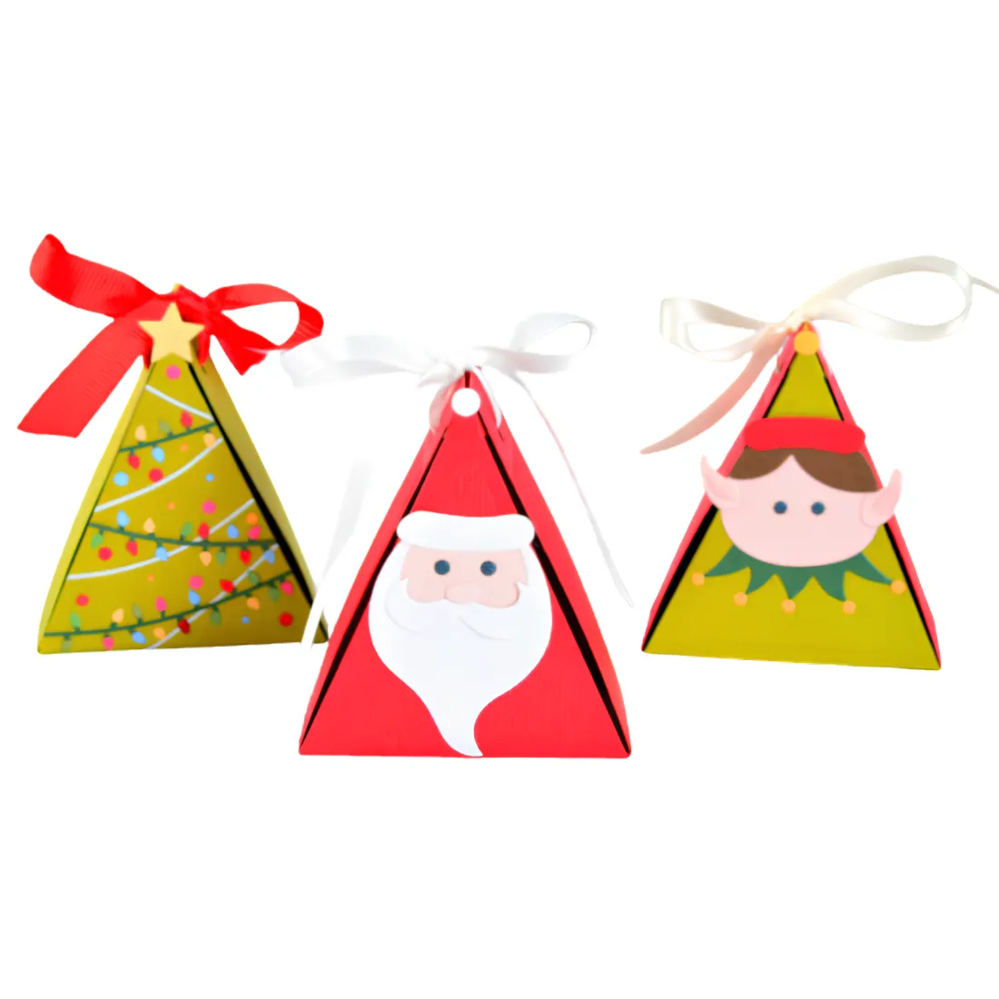 Custom Christmas Favor Boxes
