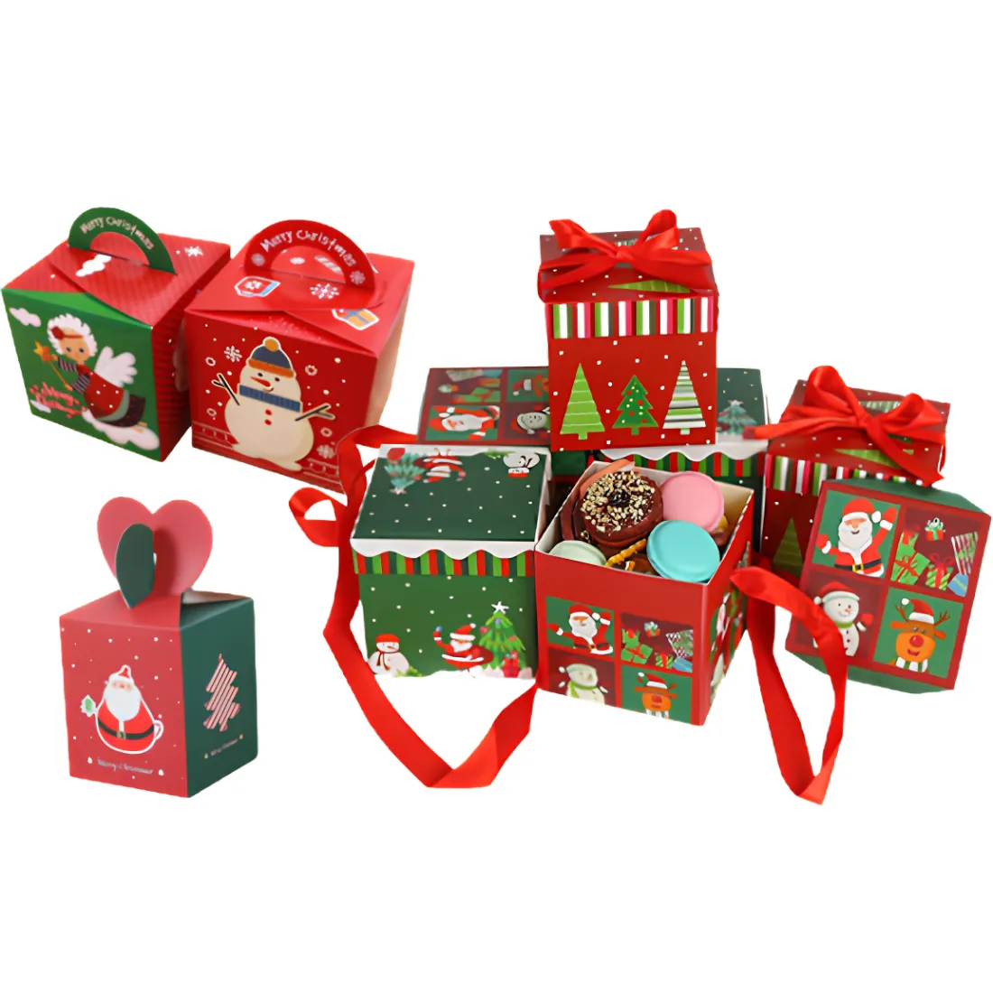 Custom Christmas Treat Boxes