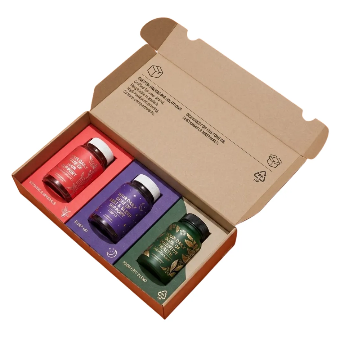 Custom Dietary Supplement Packaging