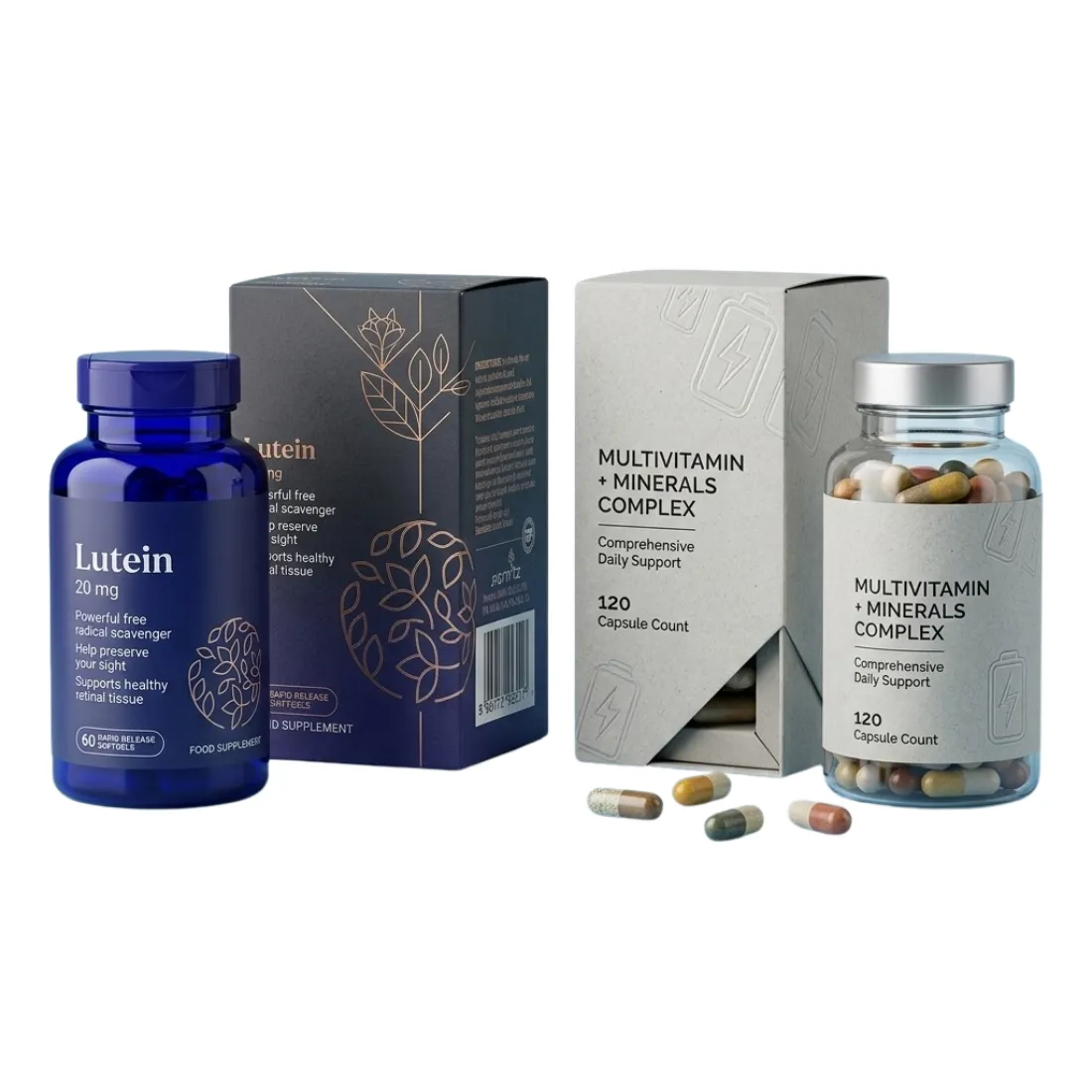 Custom Dietary Supplement Packaging