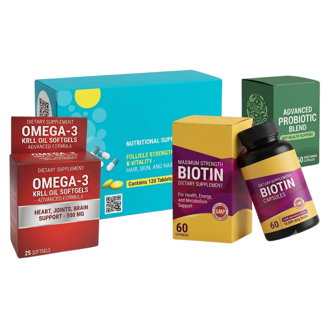 Custom Dietary Supplement Packaging