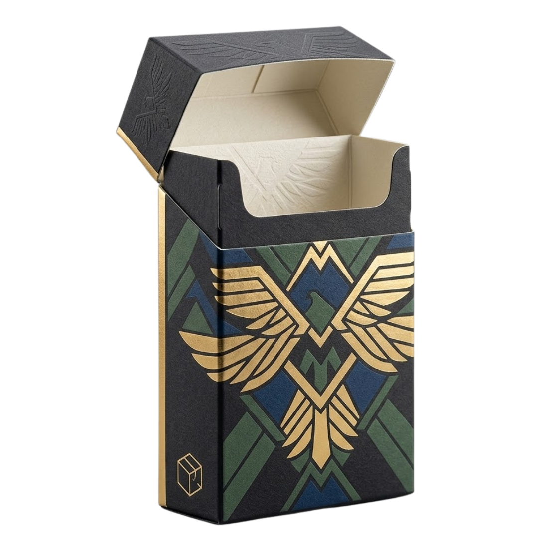 Custom Empty Paper Flip Top Cigarette Boxes