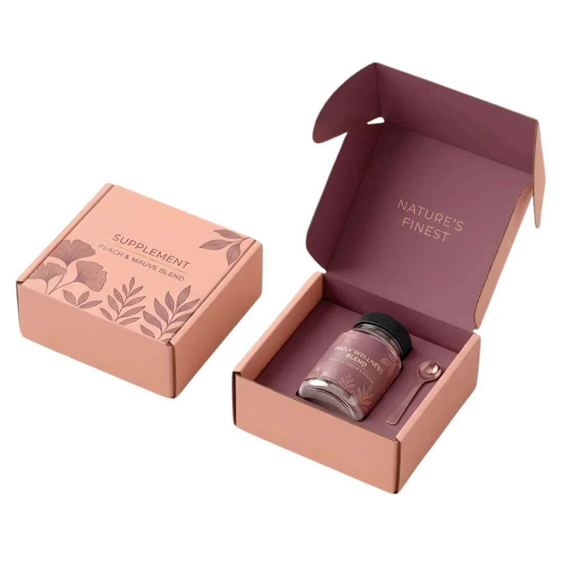 Custom Food Supplement Packaging