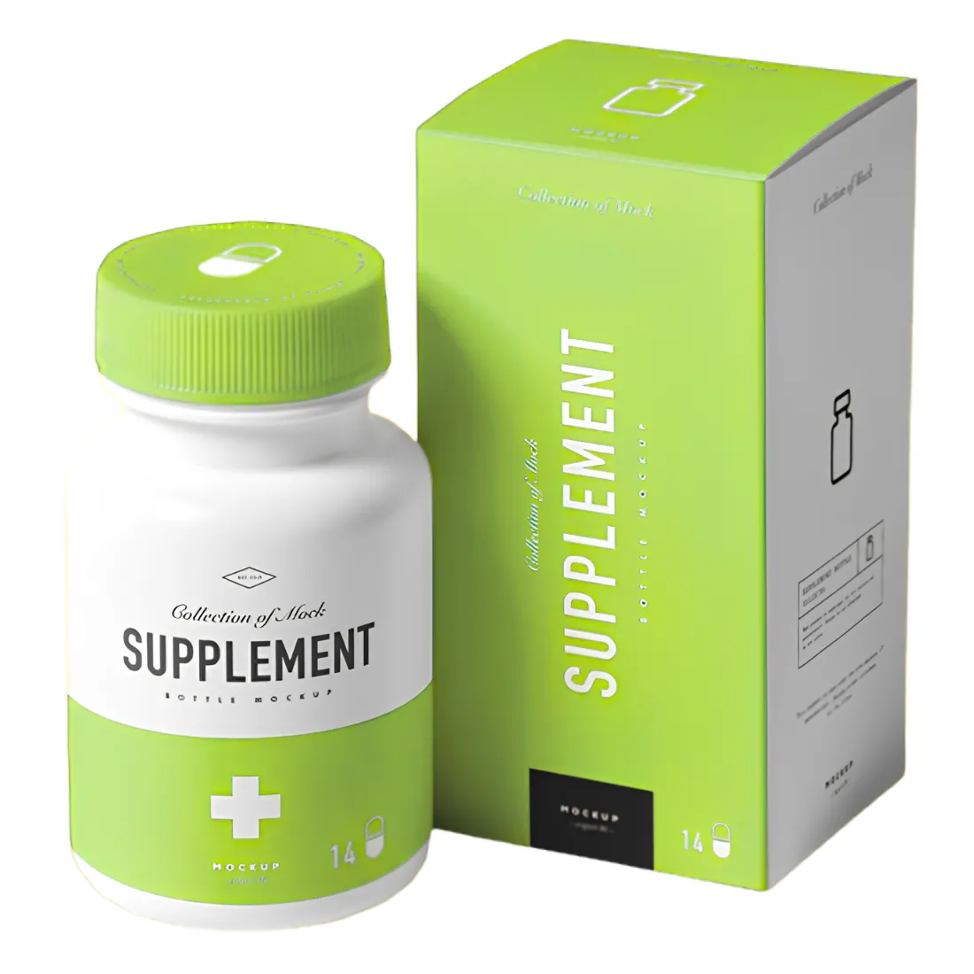 Custom Food Supplement Packaging