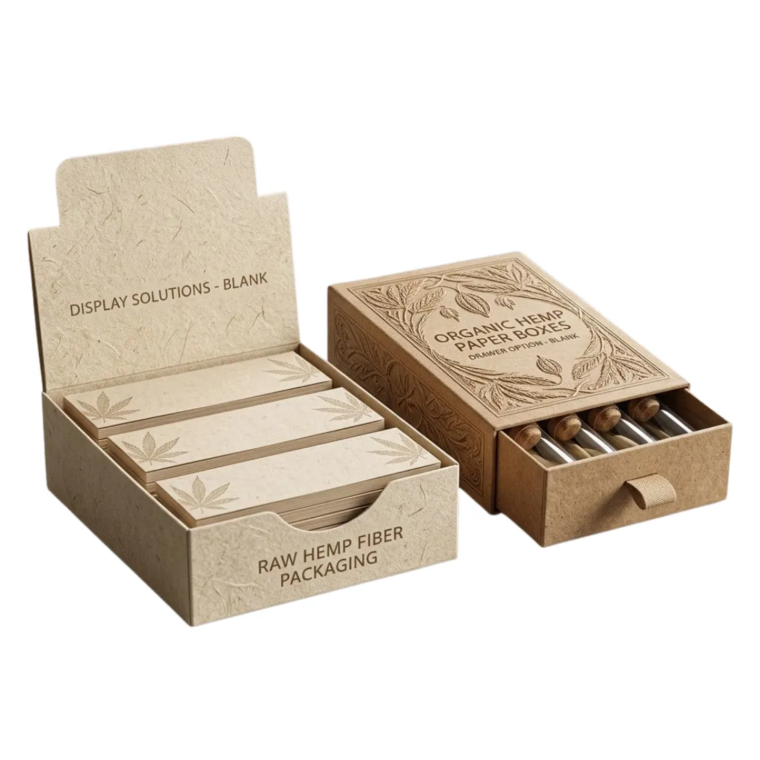 Custom Hemp Paper Boxes