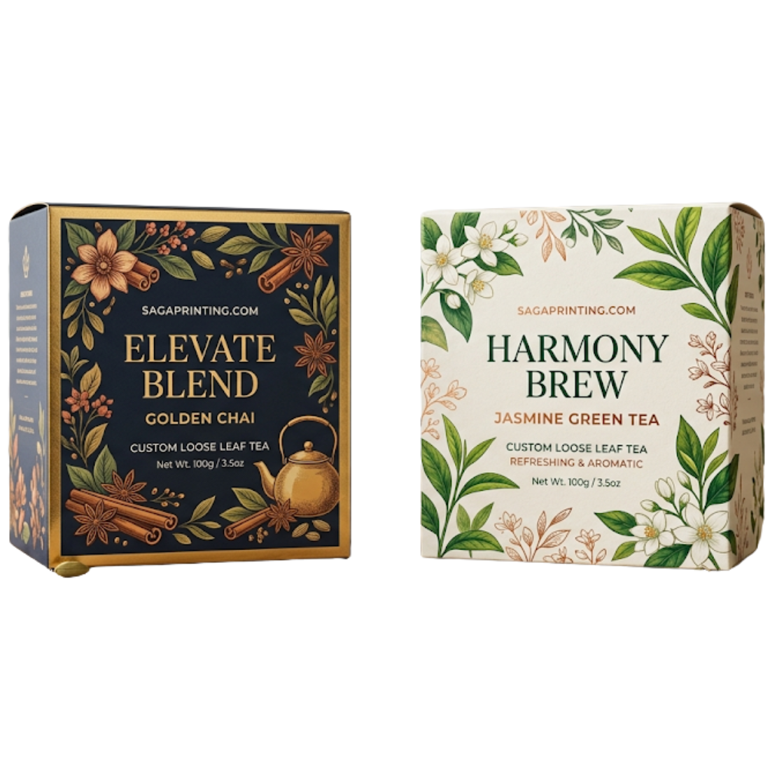 Custom Loose Leaf Tea Boxes