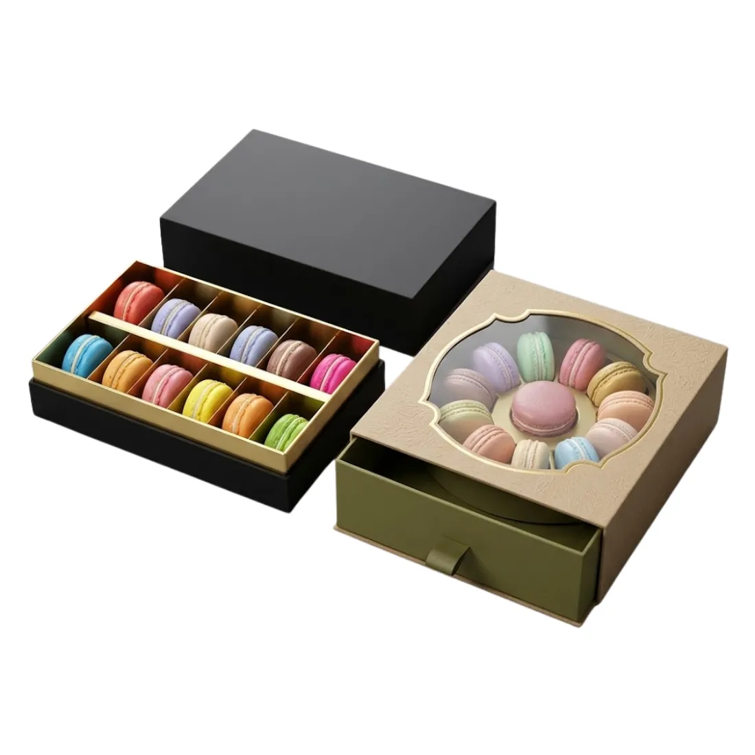 Custom Macaron Boxes