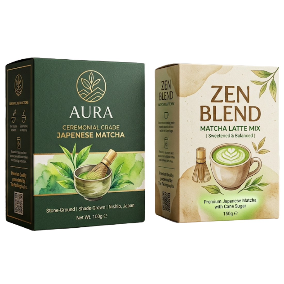 Custom Matcha Tea Boxes