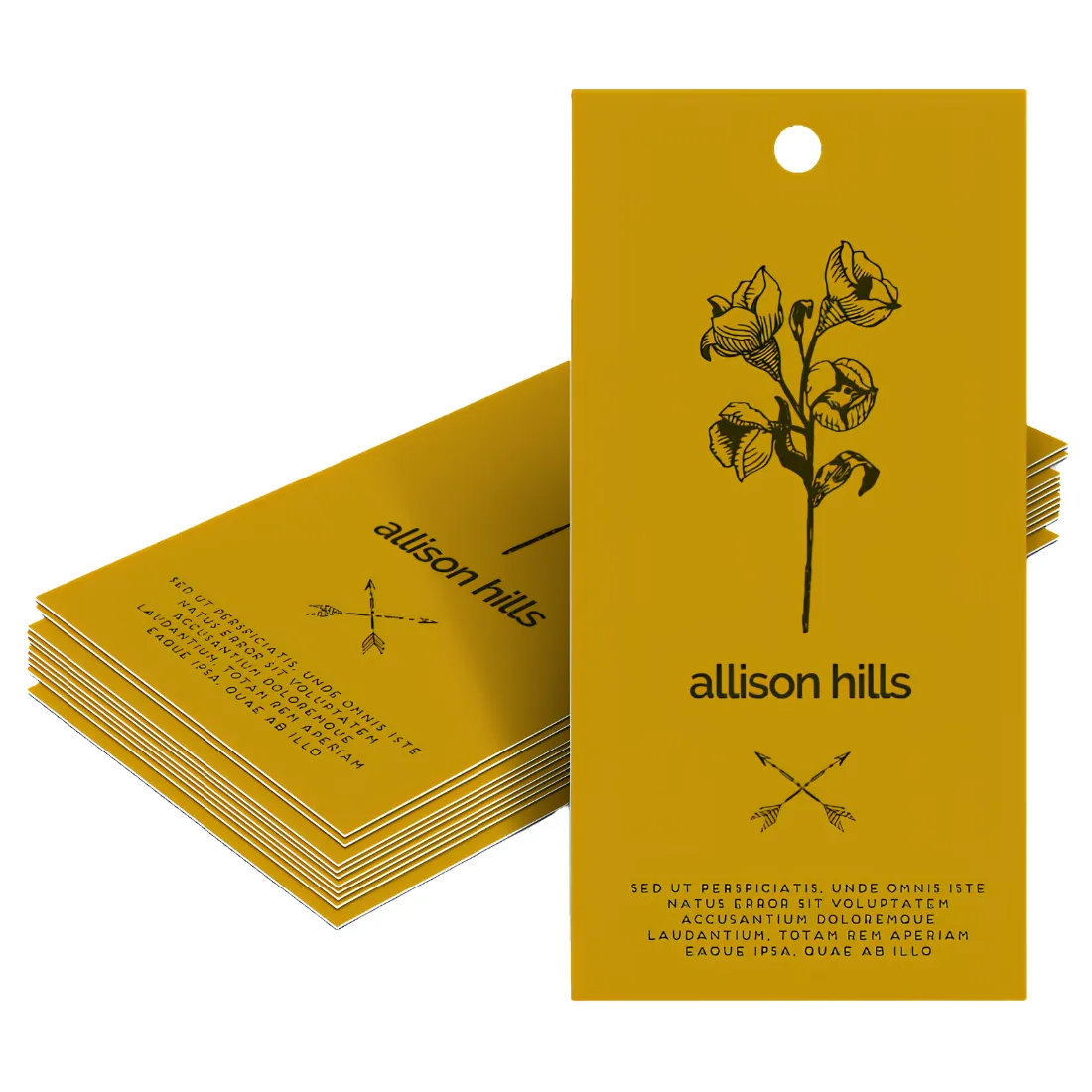 Custom Paper Tags