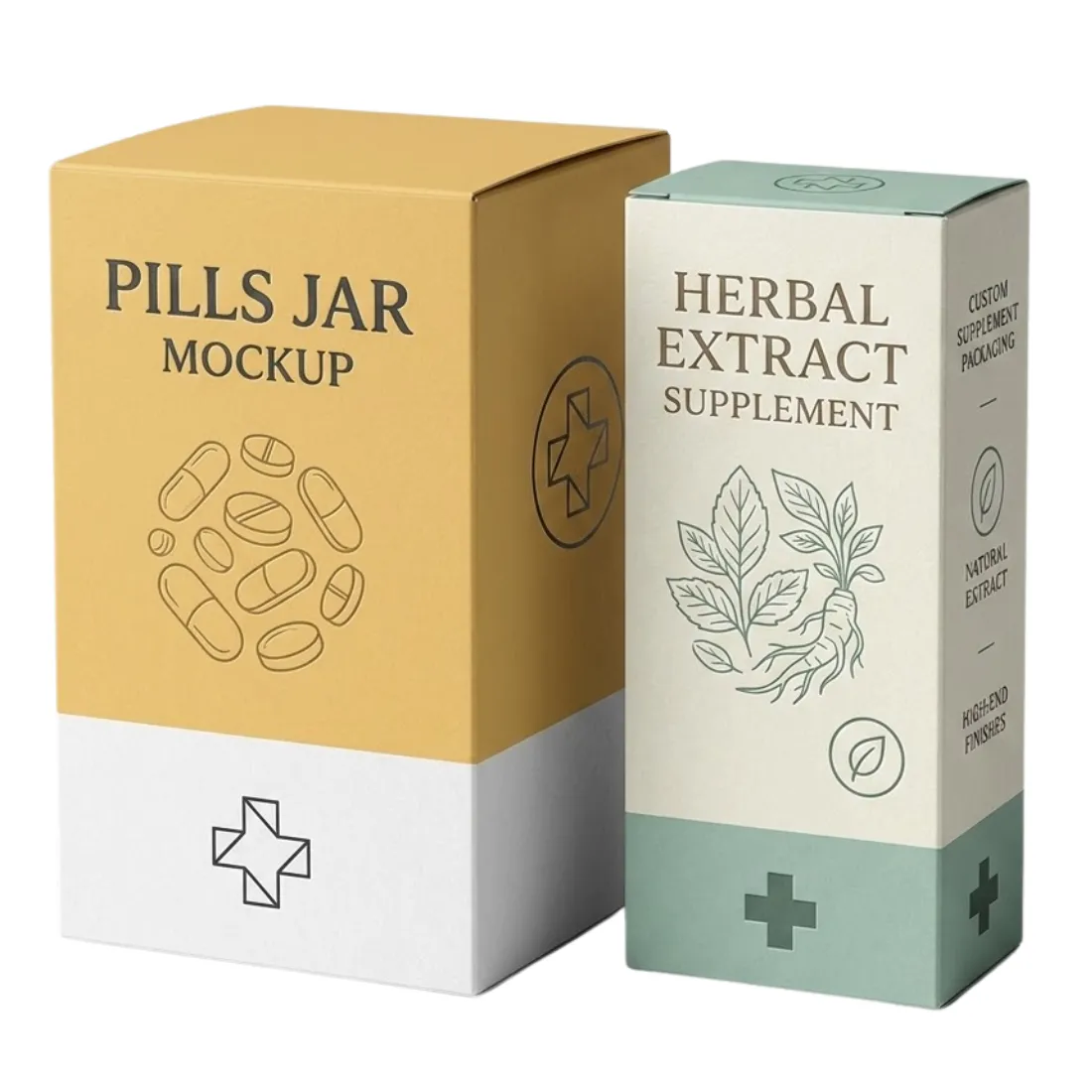 Custom Supplement Packaging Boxes