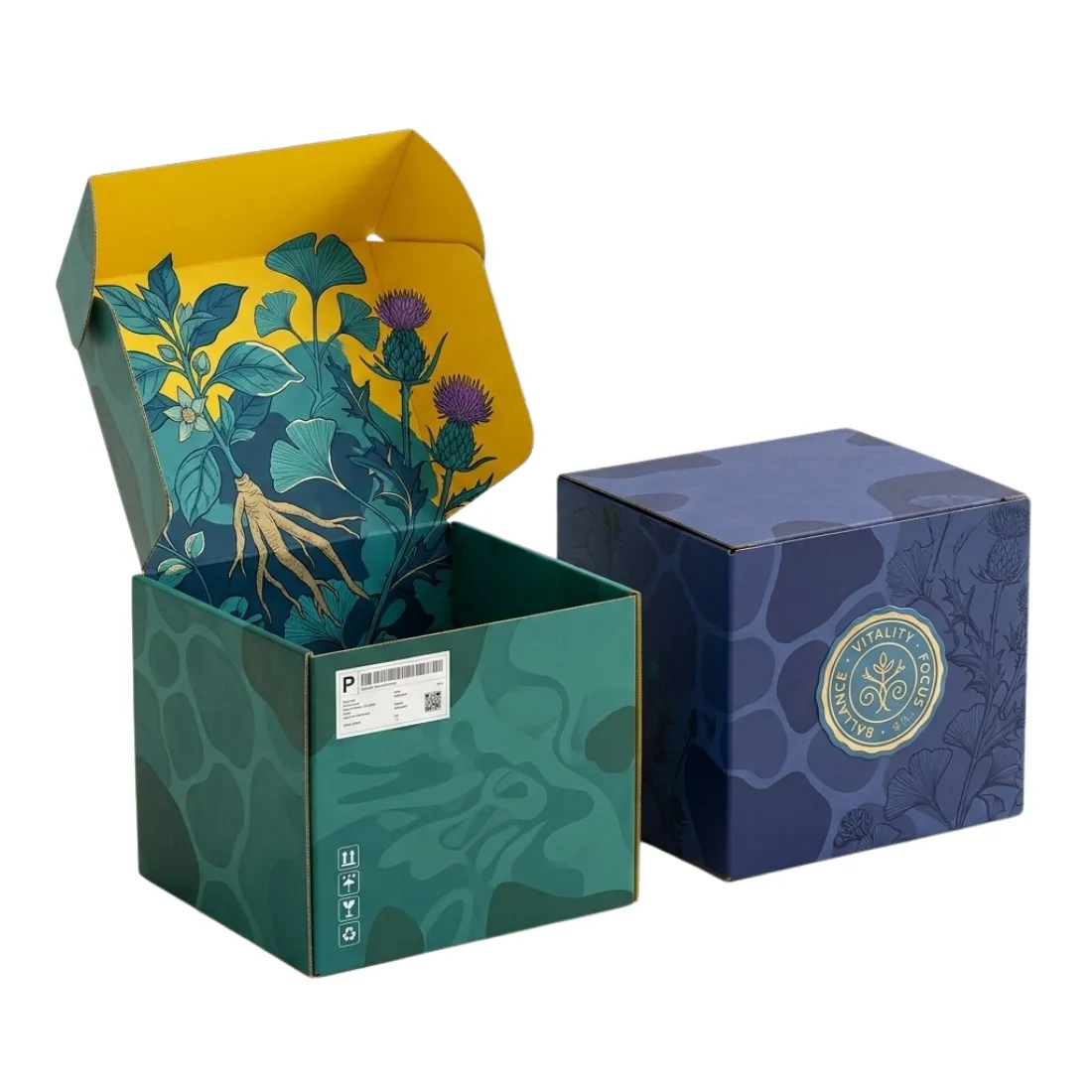 Custom Supplement Packaging Boxes