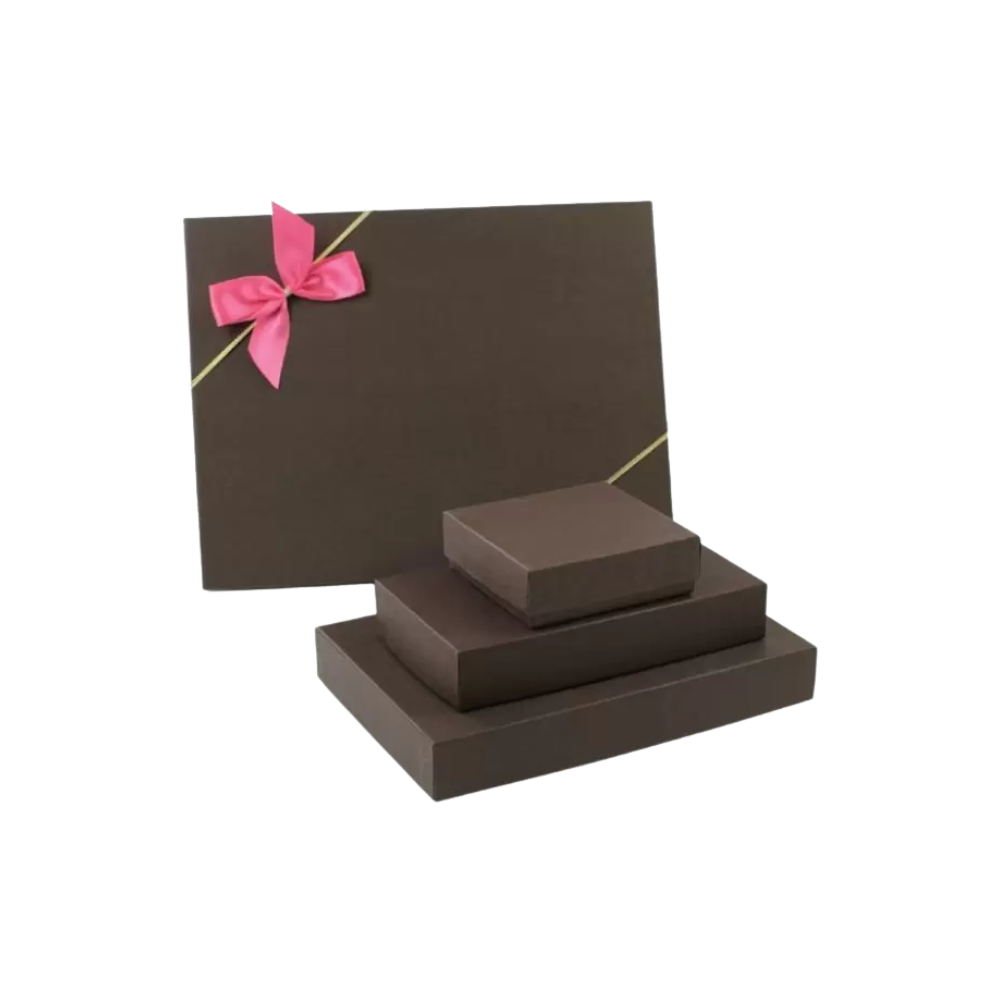 Dark Chocolate Rigid Candy Boxes