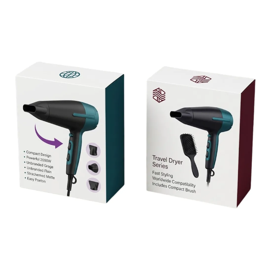 Hair Dryer Packaging Boxes