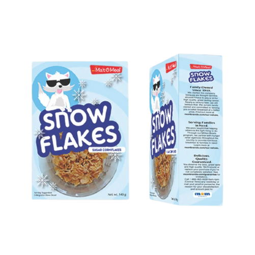 Custom Cardboard Cereal Boxes