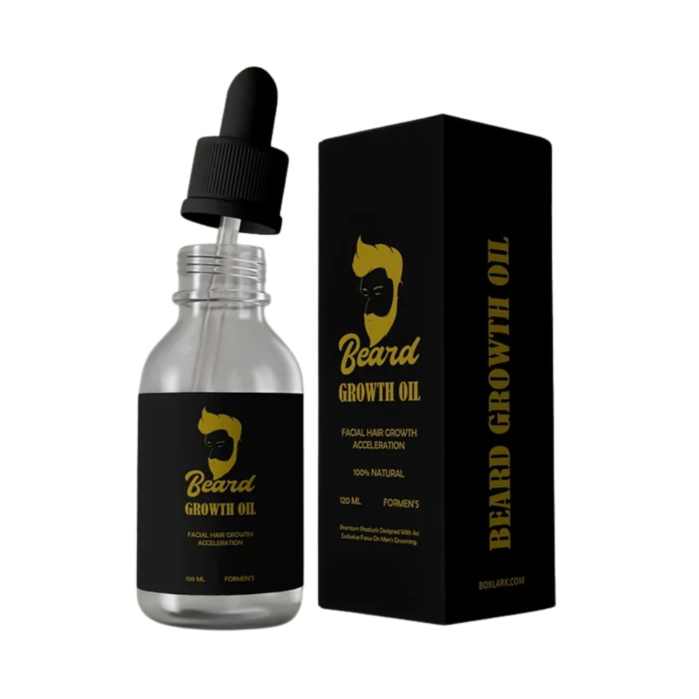 Custom Beard Oil Boxes