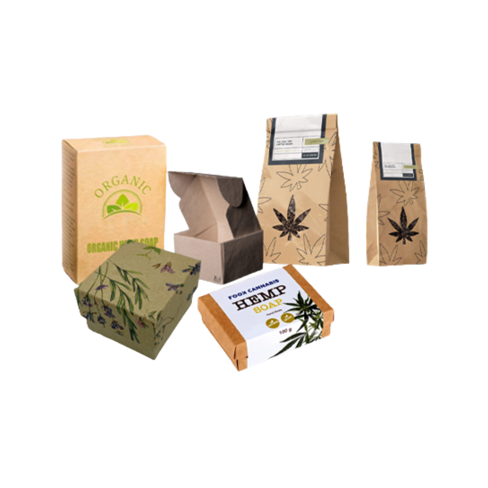 Custom Hemp Paper Boxes