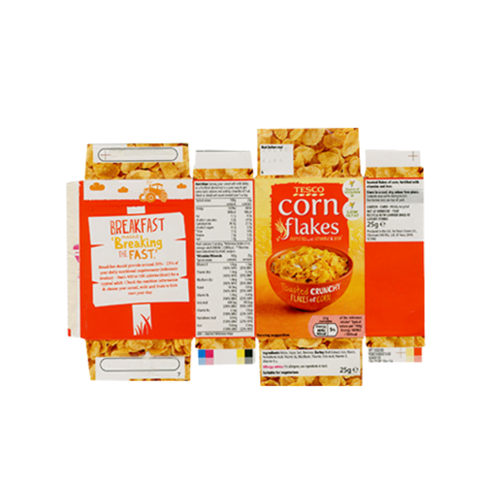 Custom Corn Flakes Cereal Boxes