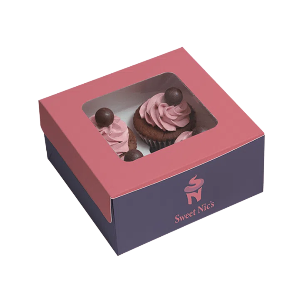 Custom Kraft Cupcake Boxes