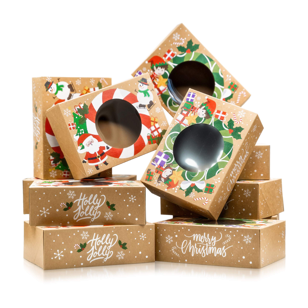 Custom Christmas Cookie Boxes