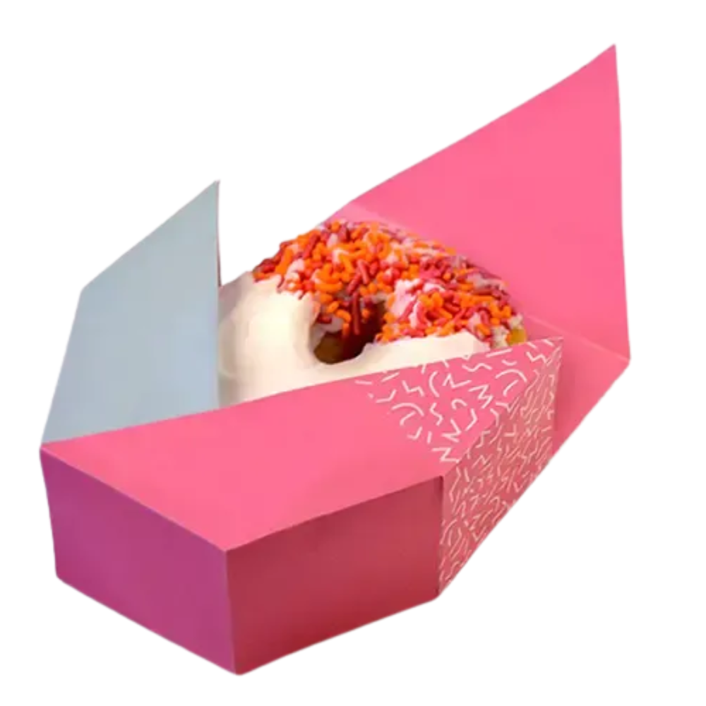 Custom Pink Donut Boxes