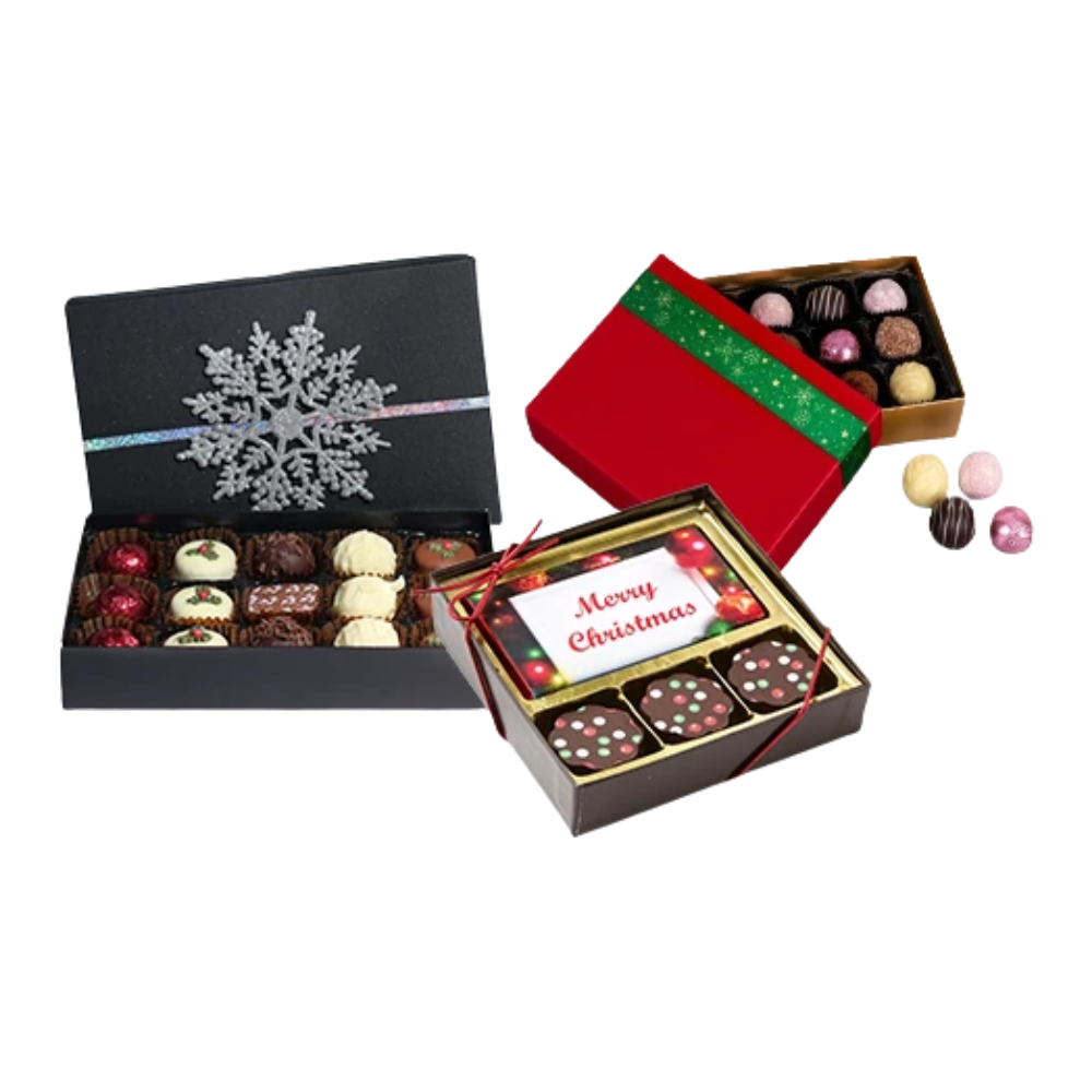 Custom Christmas Treat Boxes