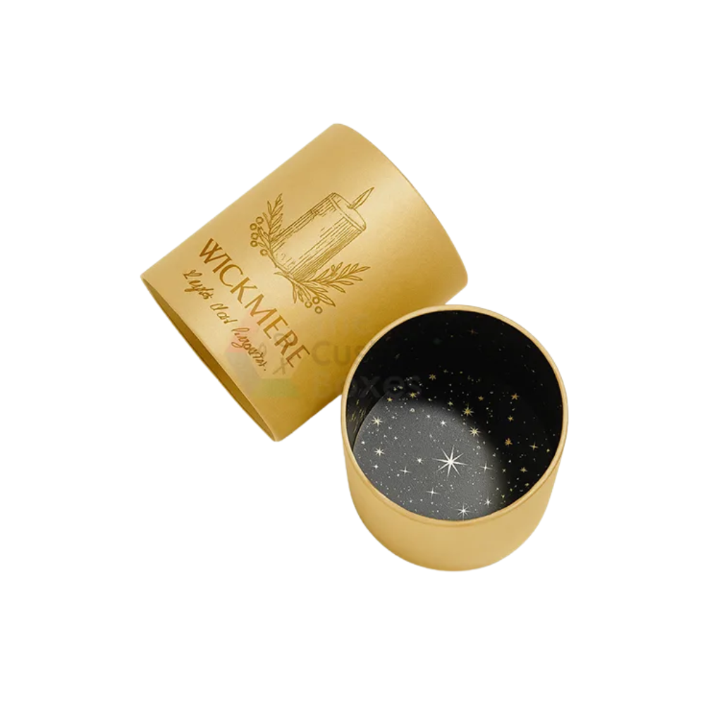 Custom Cylinder Rigid Boxes