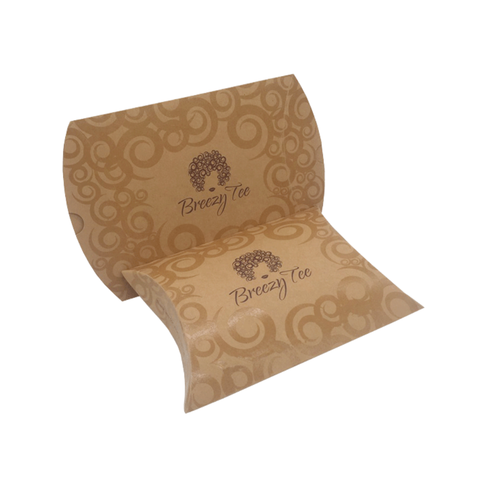 Custom Kraft Pillow Boxes