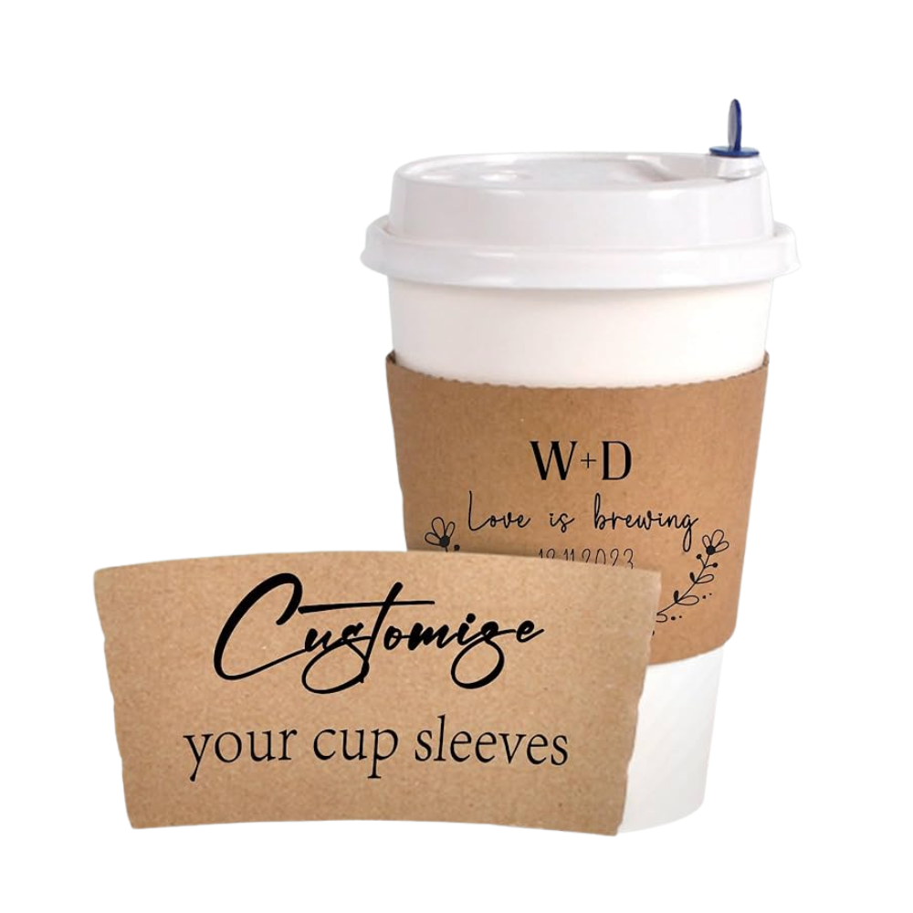 Custom Coffee Sleeves