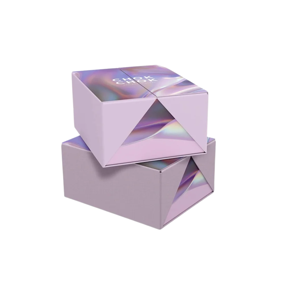 Custom Holographic Foiling Boxes