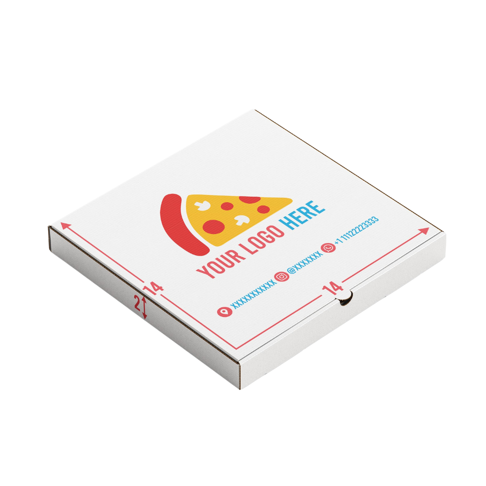 Custom Logo Printed Pizza Boxes