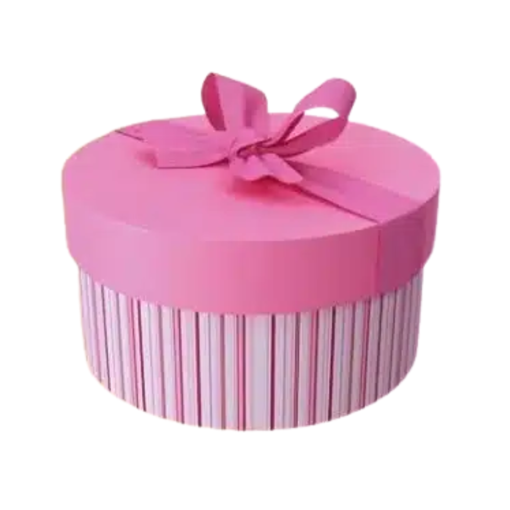 Custom Round Gift Box With Lid