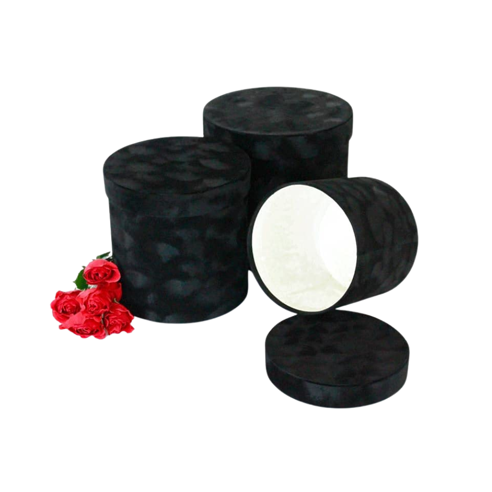 Round Velvet Gift Boxes