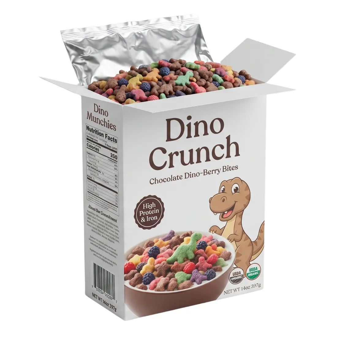 Custom Breakfast Cereal Boxes