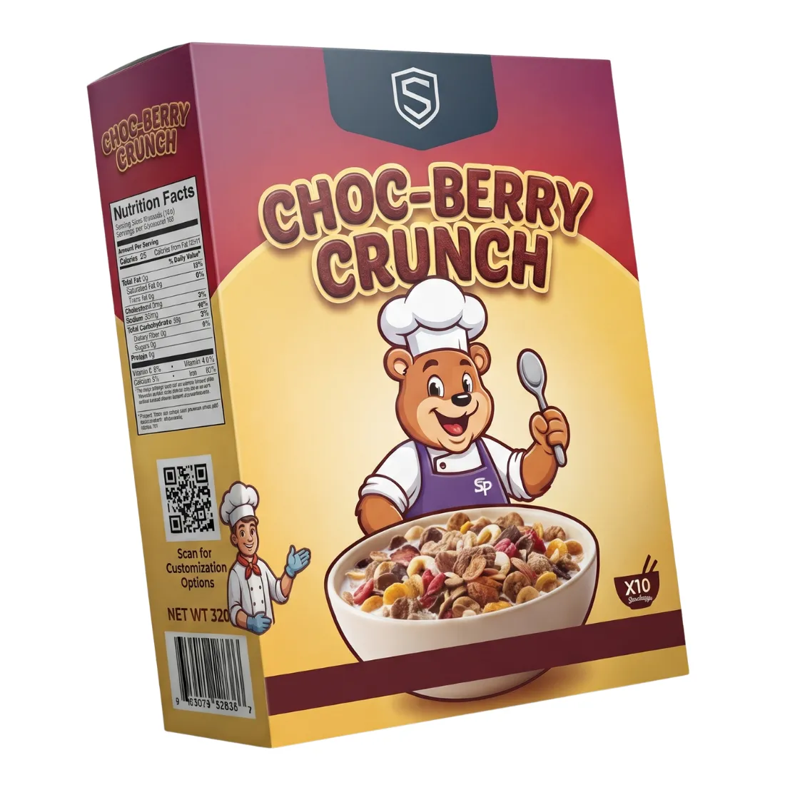 Custom Breakfast Cereal Boxes
