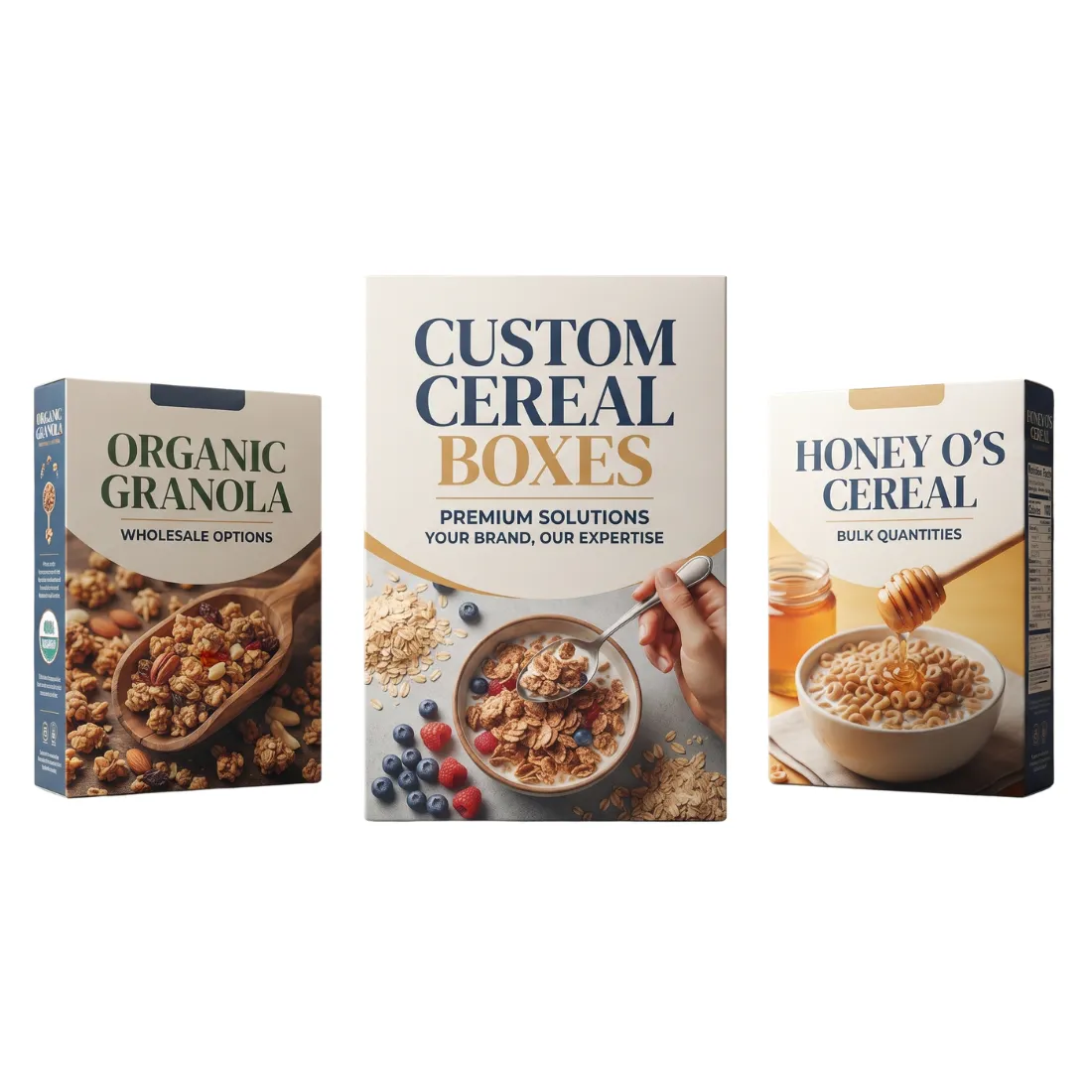Custom Cereal Boxes Wholesale