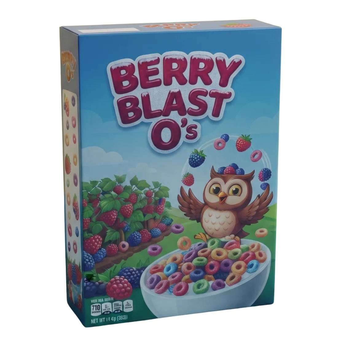 Custom Colorful Cereal Boxes