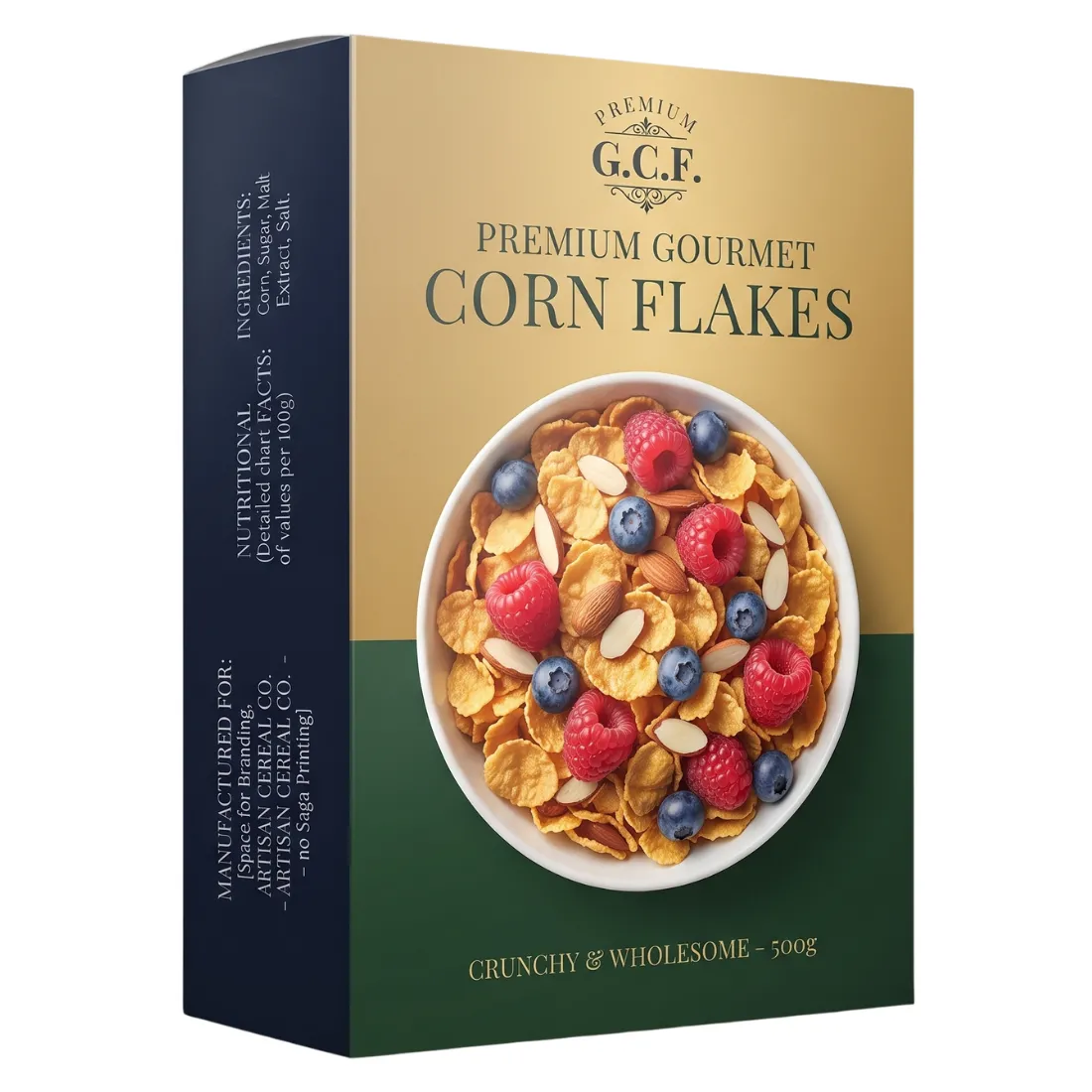 Custom Corn Flakes Cereal Boxes