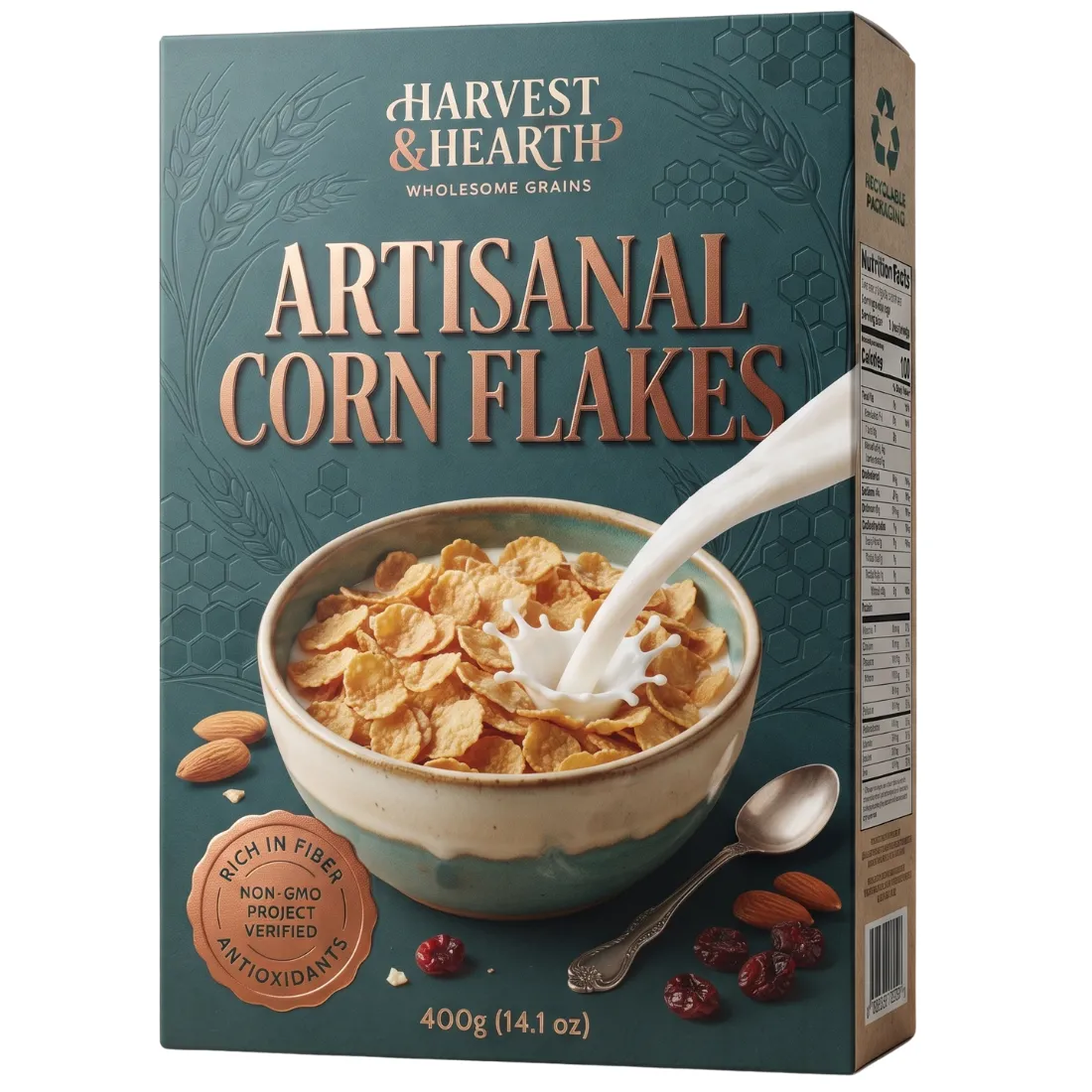 Custom Corn Flakes Cereal Boxes
