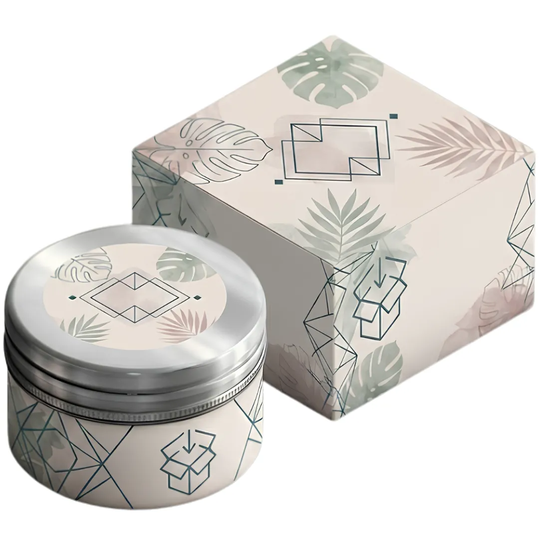 Custom Cream Boxes
